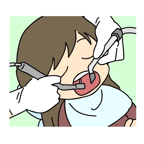 歯科医院で治療しなければ治りません